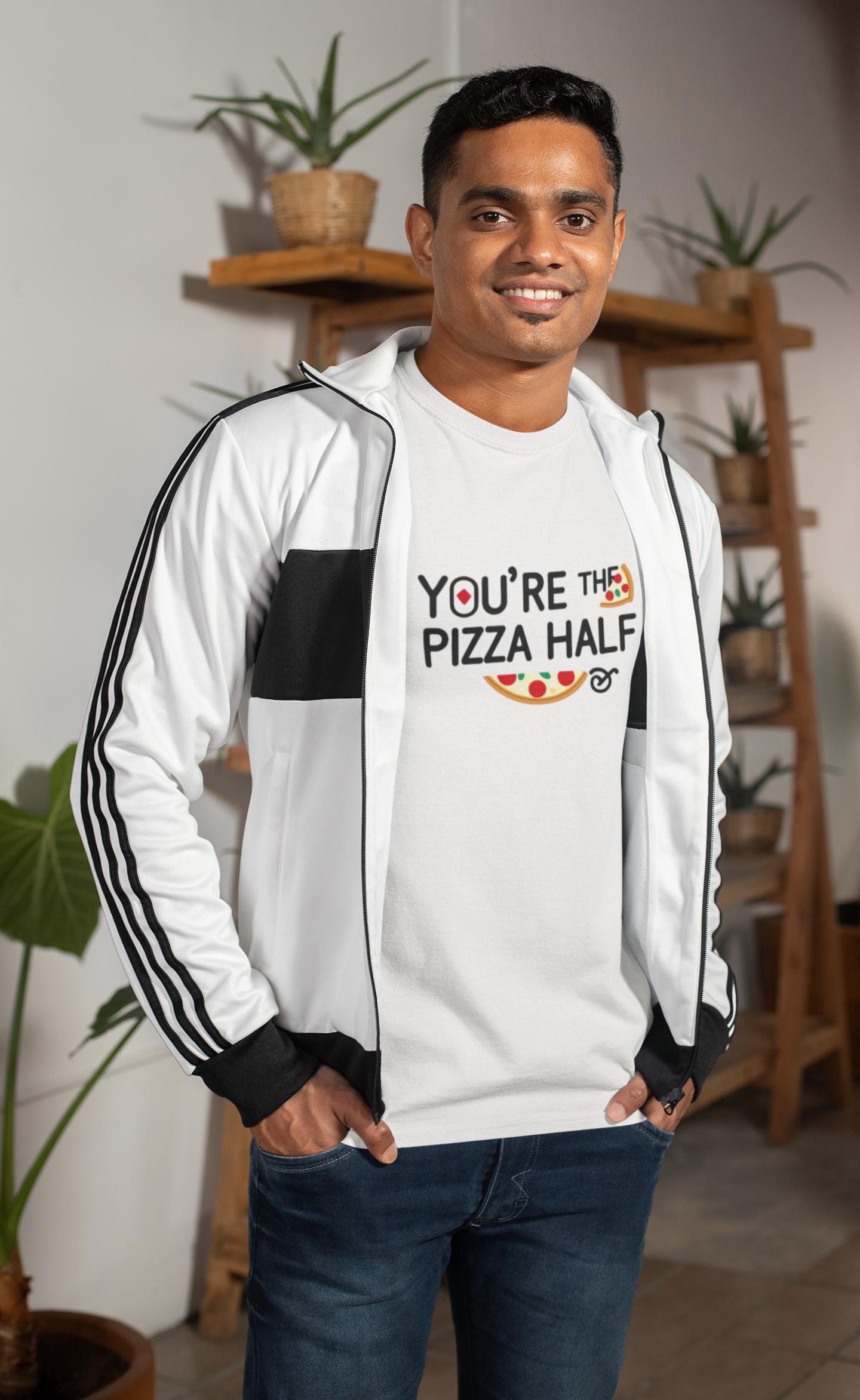 You’re the Pizza Half T-Shirt – Made for Cheesy Love