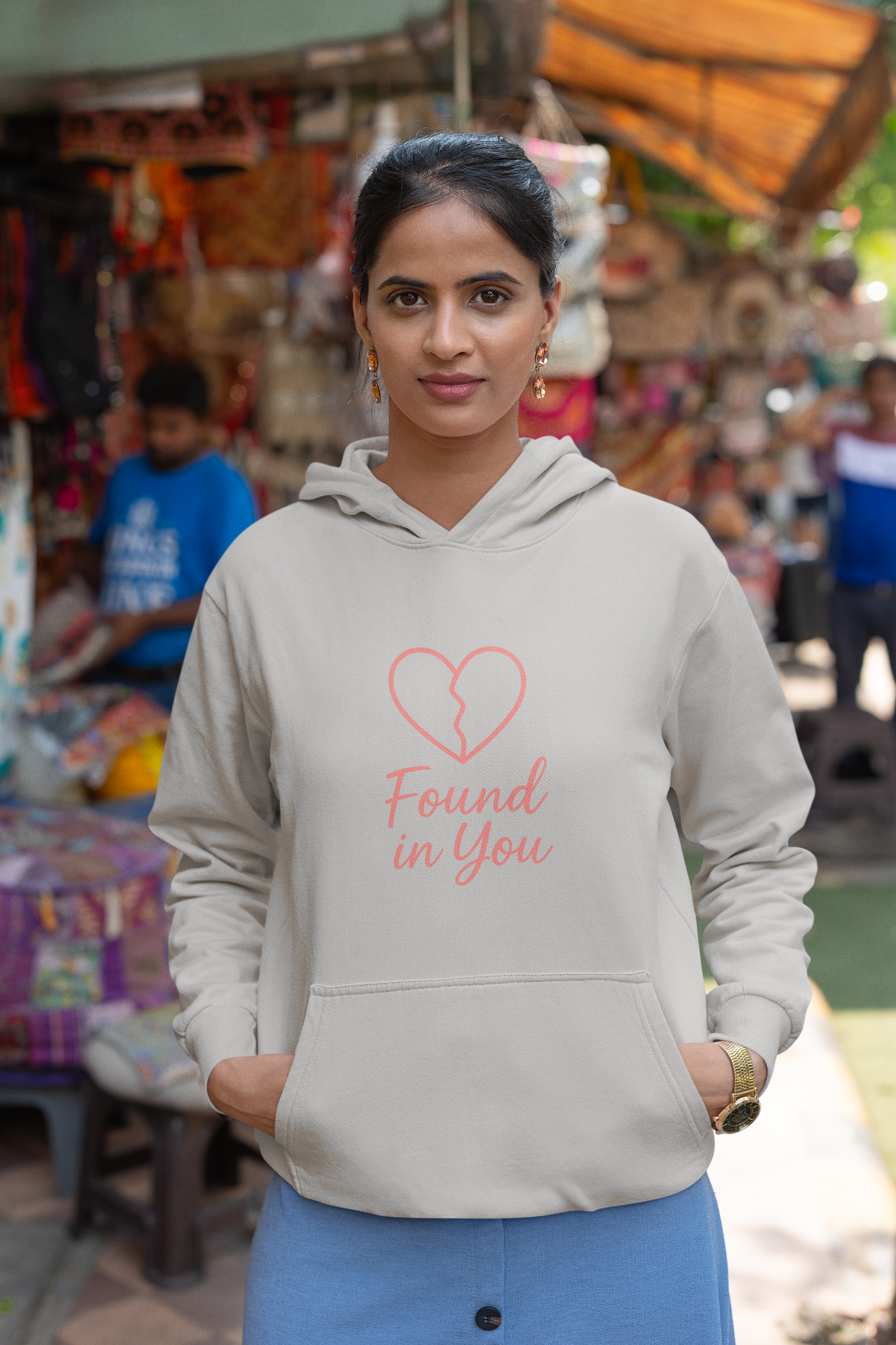 Women’s Romantic Hoodie – "Found in You" | AYIRRA Love Collection
