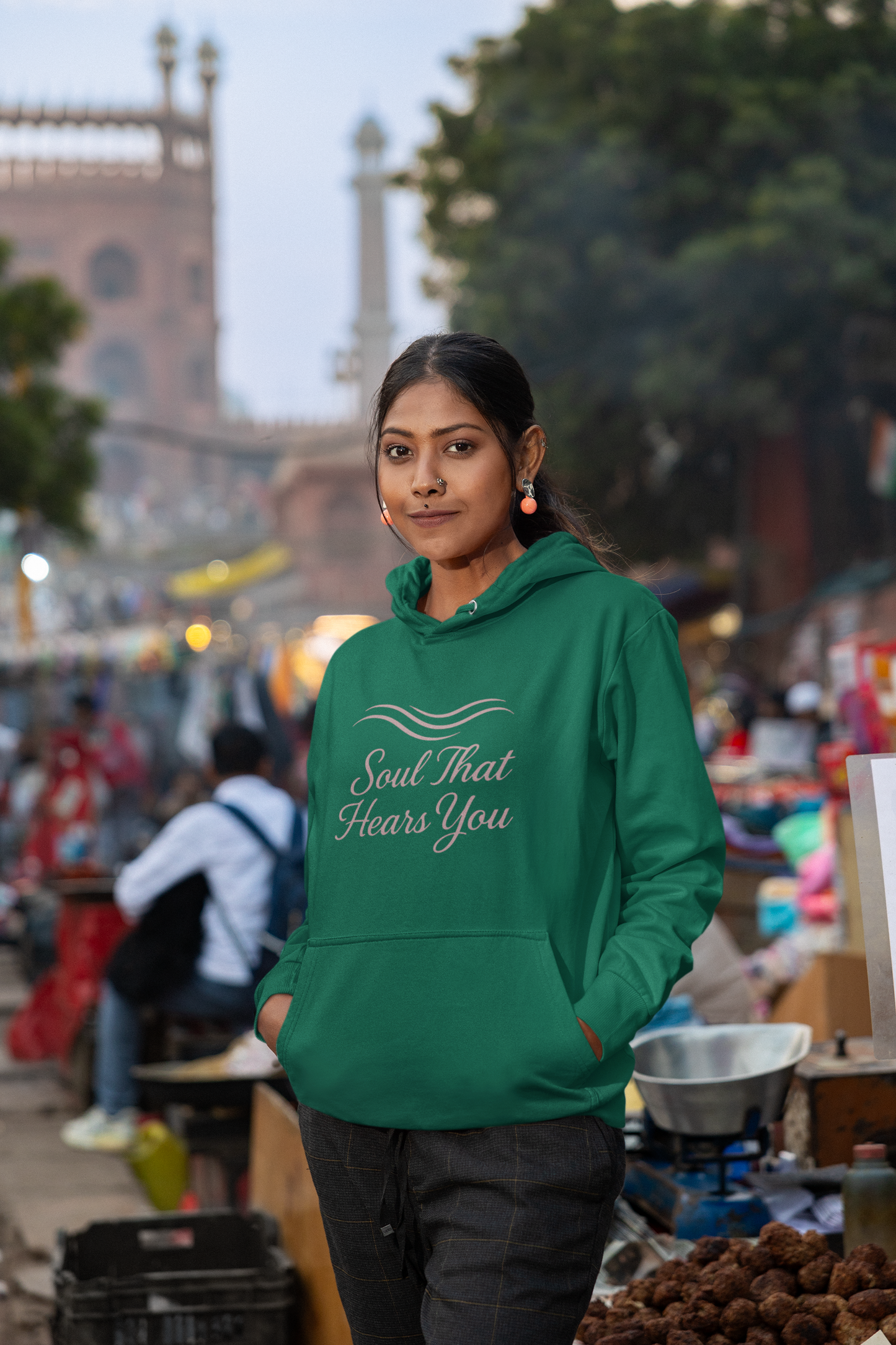 Women’s Soulful Hoodie – "Soul That Hears You" | AYIRRA Soul Series