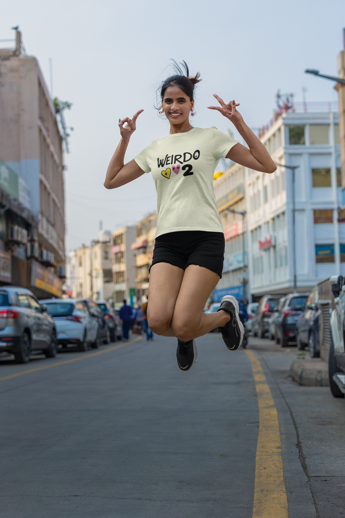 Weirdo 2 Emoji Tee – For the Cute, Crazy Half