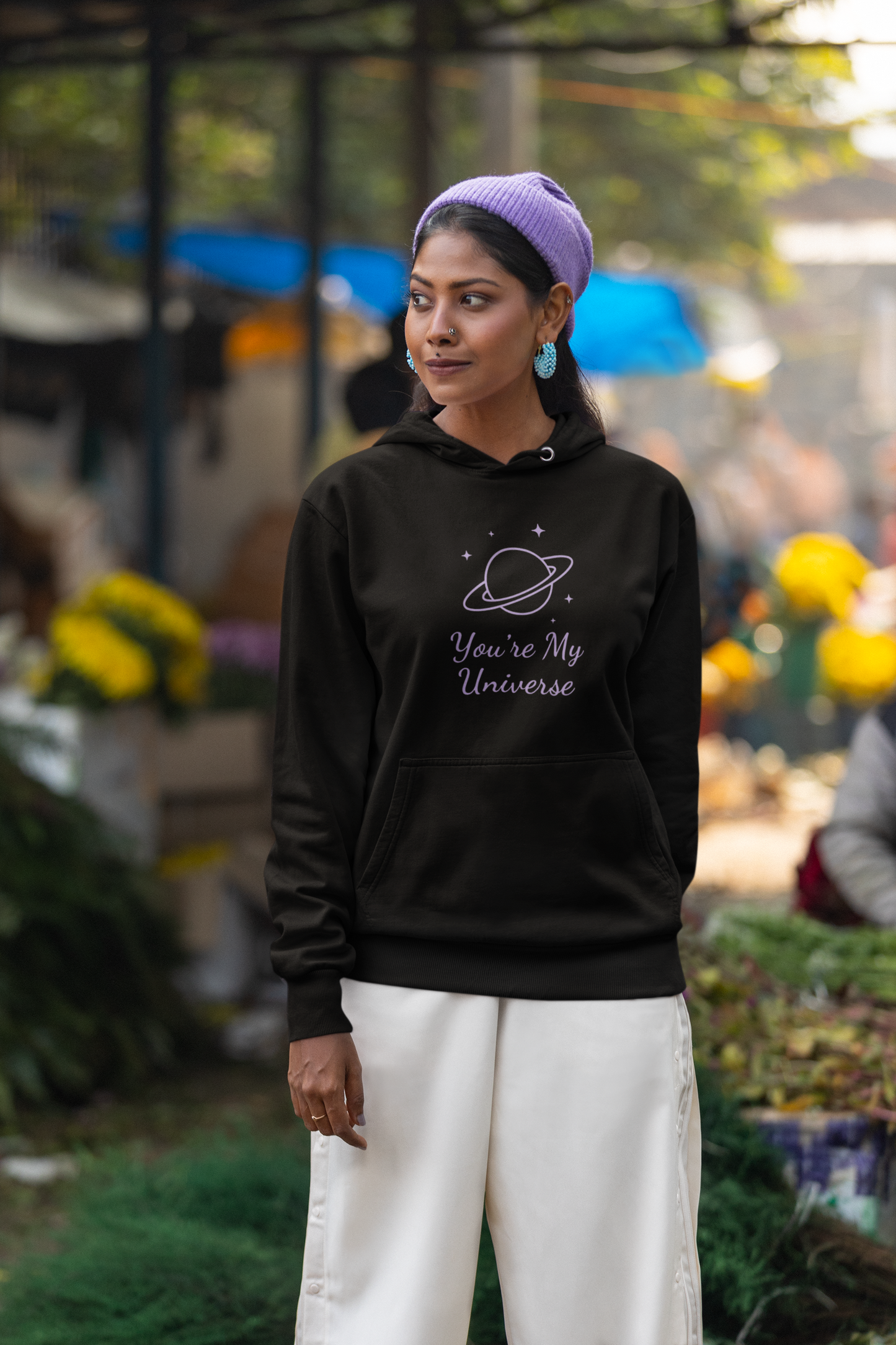 Women’s Universe Hoodie – "You’re My Universe" | AYIRRA Celestial Collection