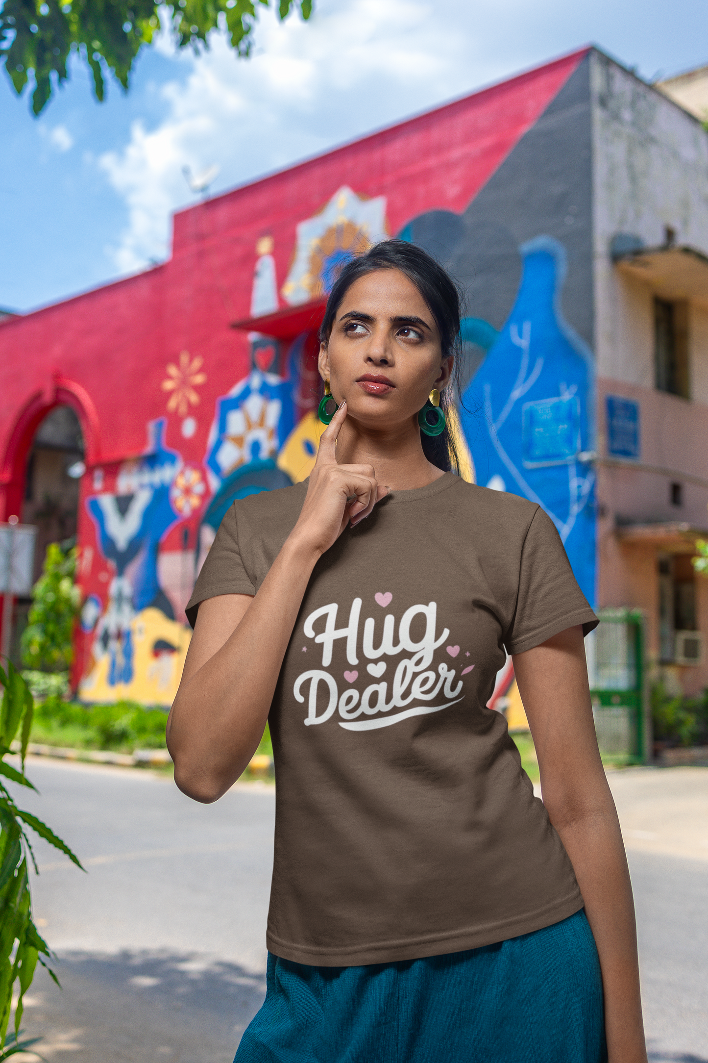 Hug Dealer T-Shirt – Give Love, Get Smiles