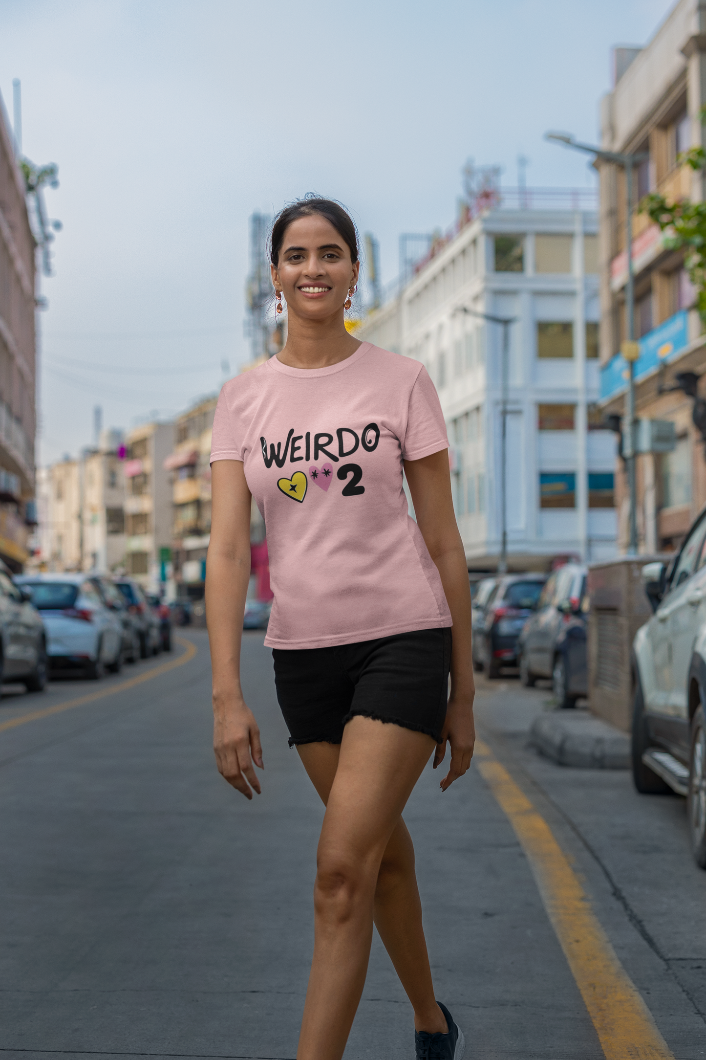 Weirdo 2 Emoji Tee – For the Cute, Crazy Half