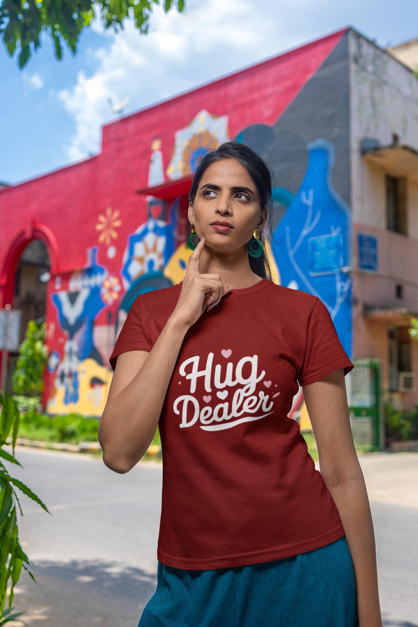 Hug Dealer T-Shirt – Give Love, Get Smiles