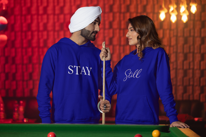 AYIRRA Couple Hoodie Set – "Stay" & "Still" (Navy Blue)