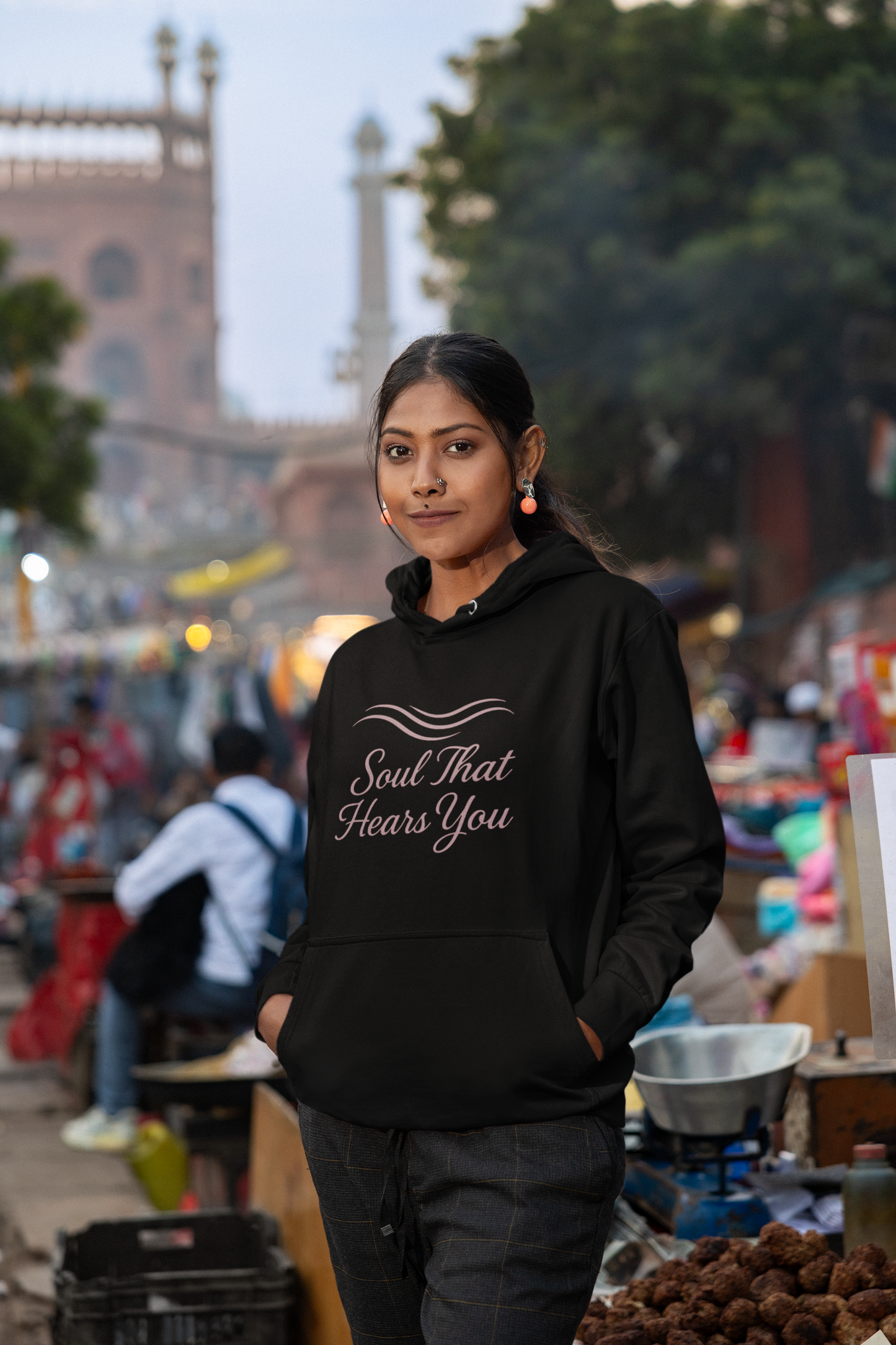 Women’s Soulful Hoodie – "Soul That Hears You" | AYIRRA Soul Series