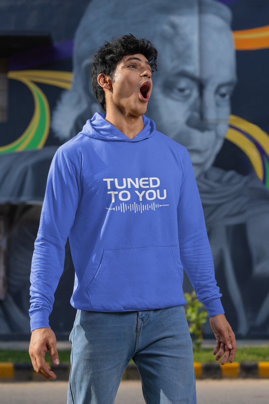 Men’s Frequency Hoodie – "Tuned to You" | AYIRRA Vibe Collection