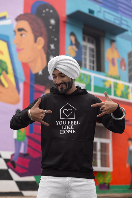 Men’s Cozy Hoodie – "You Feel Like Home" | AYIRRA Comfort Collection