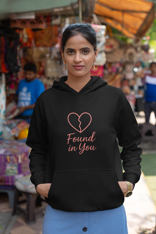 Women’s Romantic Hoodie – "Found in You" | AYIRRA Love Collection