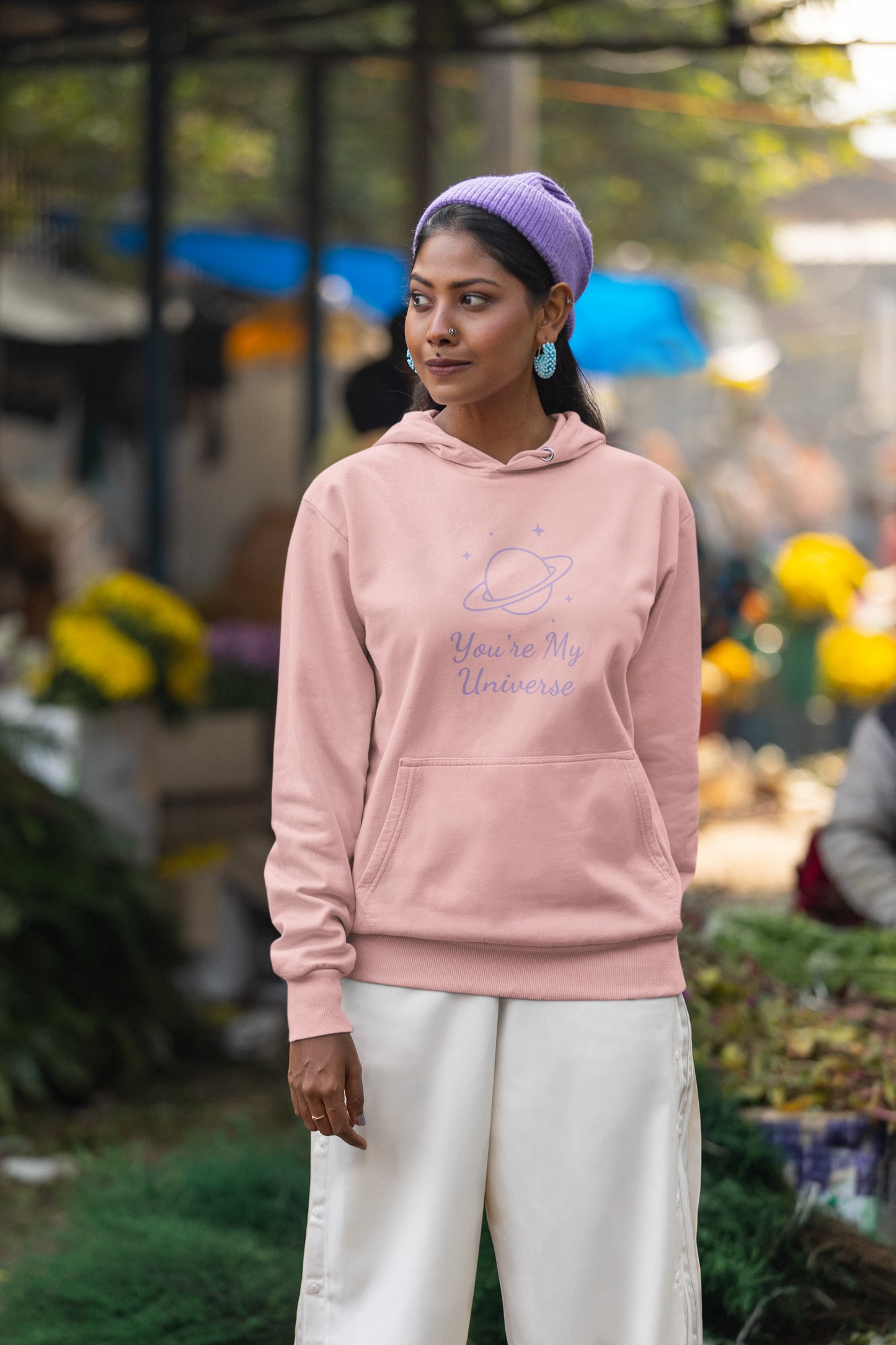 Women’s Universe Hoodie – "You’re My Universe" | AYIRRA Celestial Collection