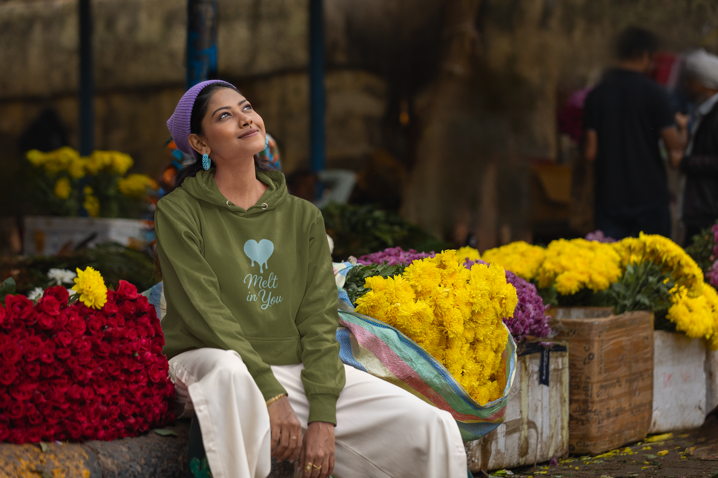 Women’s Soft Hoodie – “Melt in You” | AYIRRA Flame Edition