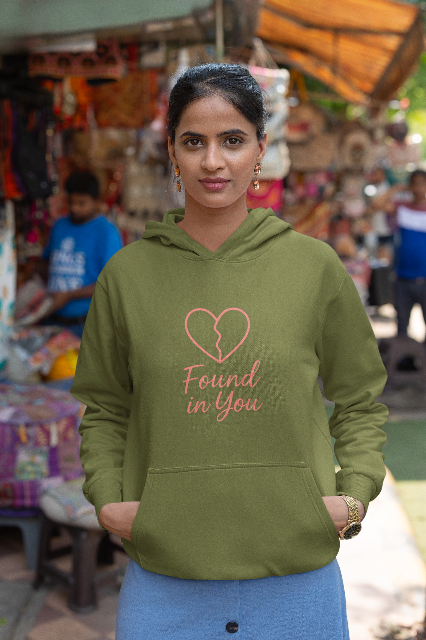 Women’s Romantic Hoodie – "Found in You" | AYIRRA Love Collection