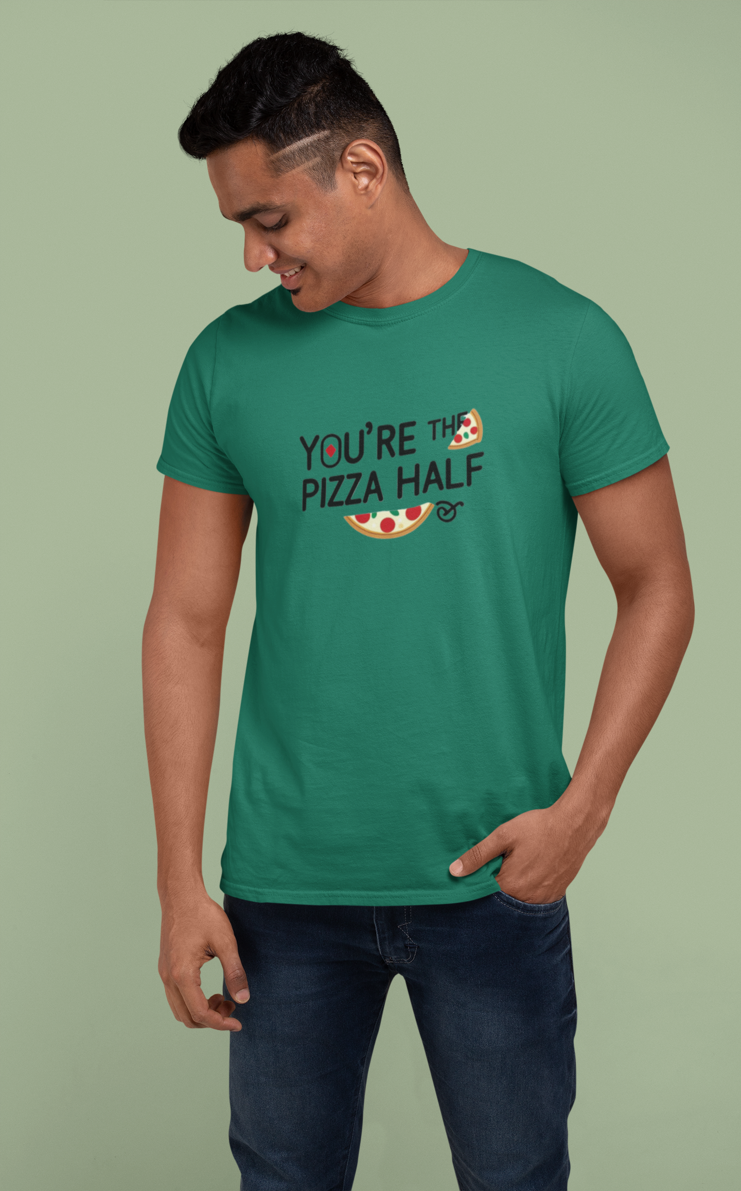 You’re the Pizza Half T-Shirt – Made for Cheesy Love