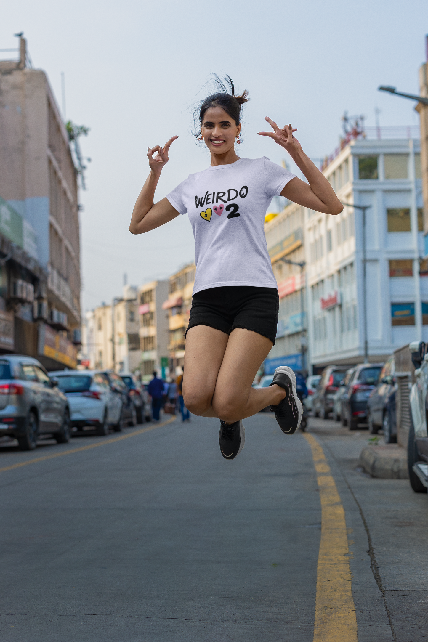 Weirdo 2 Emoji Tee – For the Cute, Crazy Half