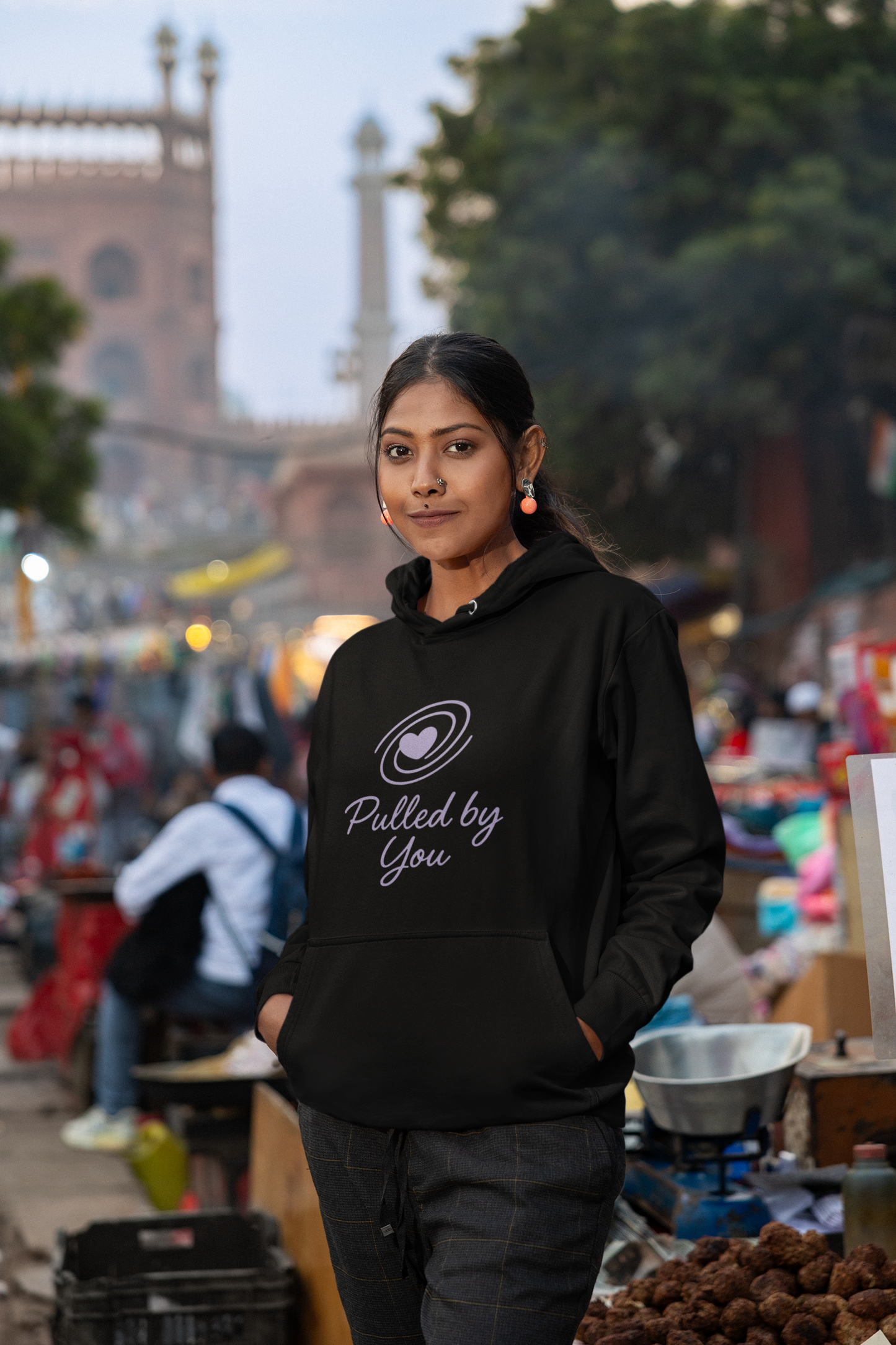 Women’s Orbit Hoodie – “Pulled by You” | AYIRRA Orbit Collection