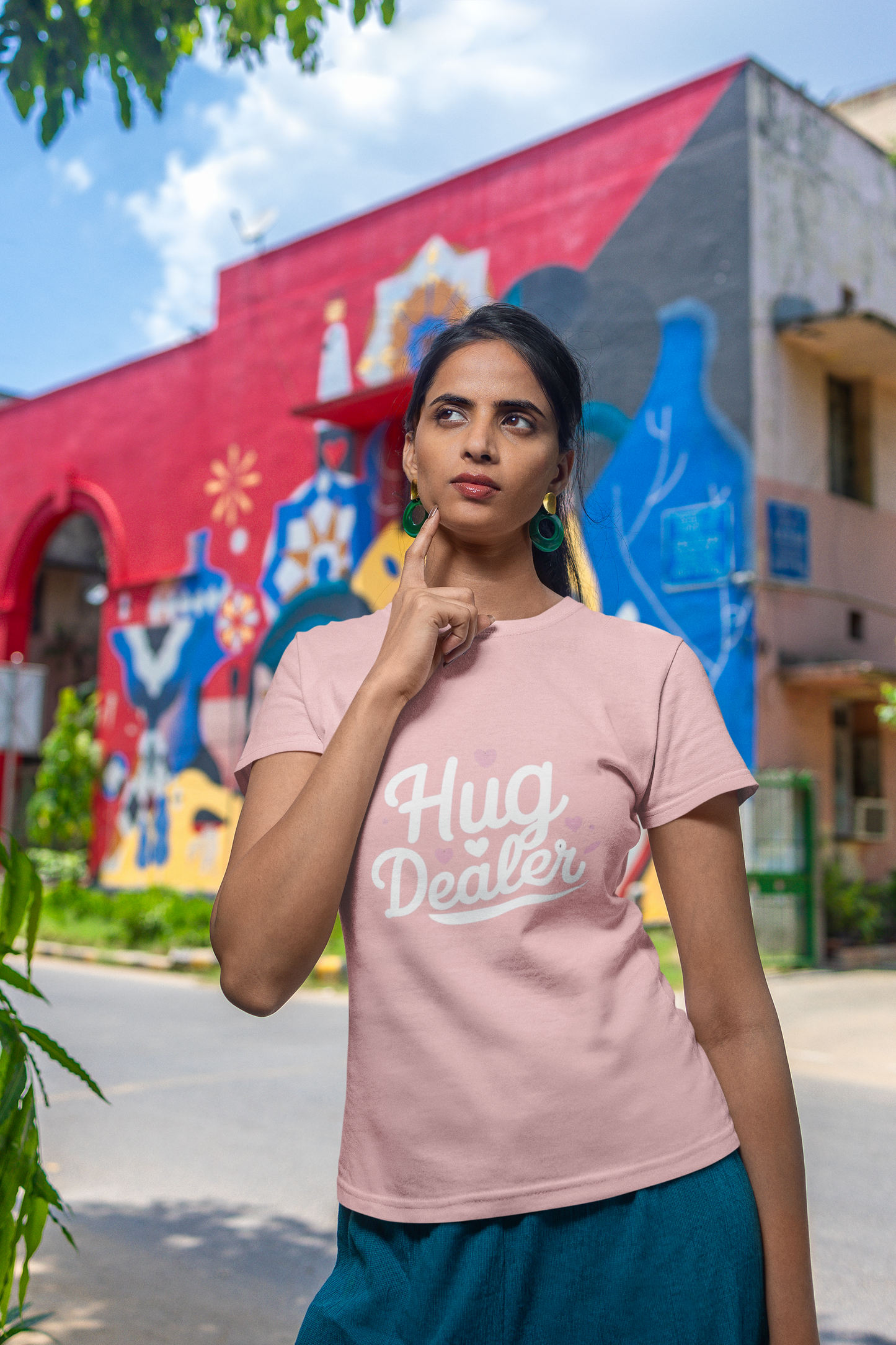 Hug Dealer T-Shirt – Give Love, Get Smiles