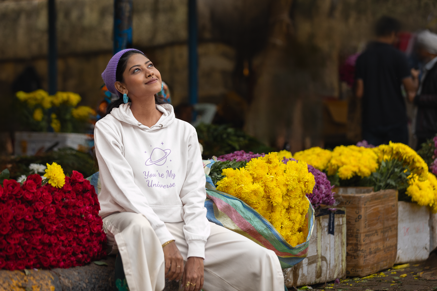 Women’s Universe Hoodie – "You’re My Universe" | AYIRRA Celestial Collection