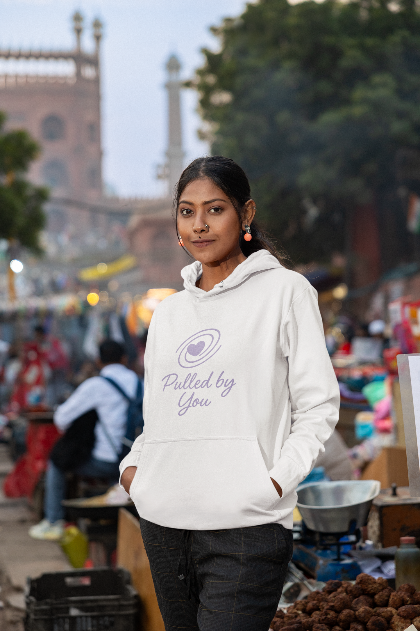 Women’s Orbit Hoodie – “Pulled by You” | AYIRRA Orbit Collection